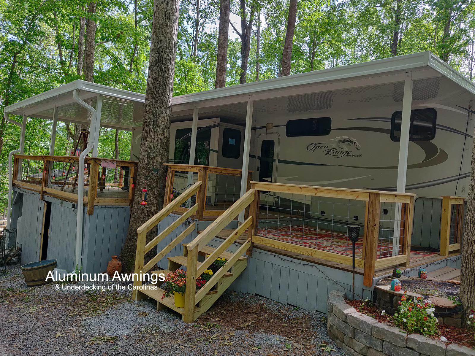 RV / Camper Awnings Aluminum Awnings & Underdecking of the Carolinas